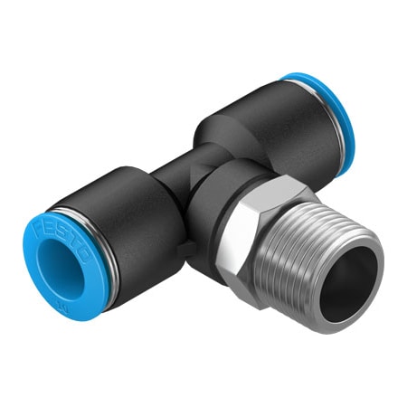 Festo Push-In T-Fitting QST-3/8-10 QST-3/8-10